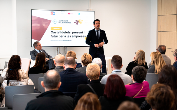 AEBALL reconoce el impulso de Castelldefels para fortalecer el tejido empresarial del territorio